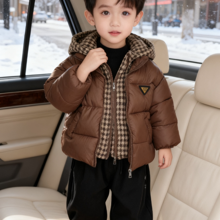 海情圣帝儿童冬季休闲棉服