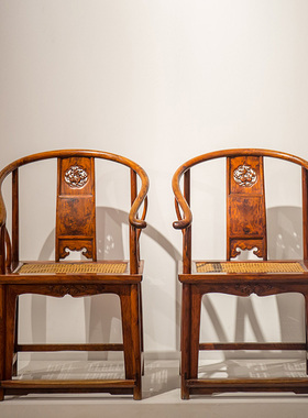 明清古典中式风客厅椅子黄花梨