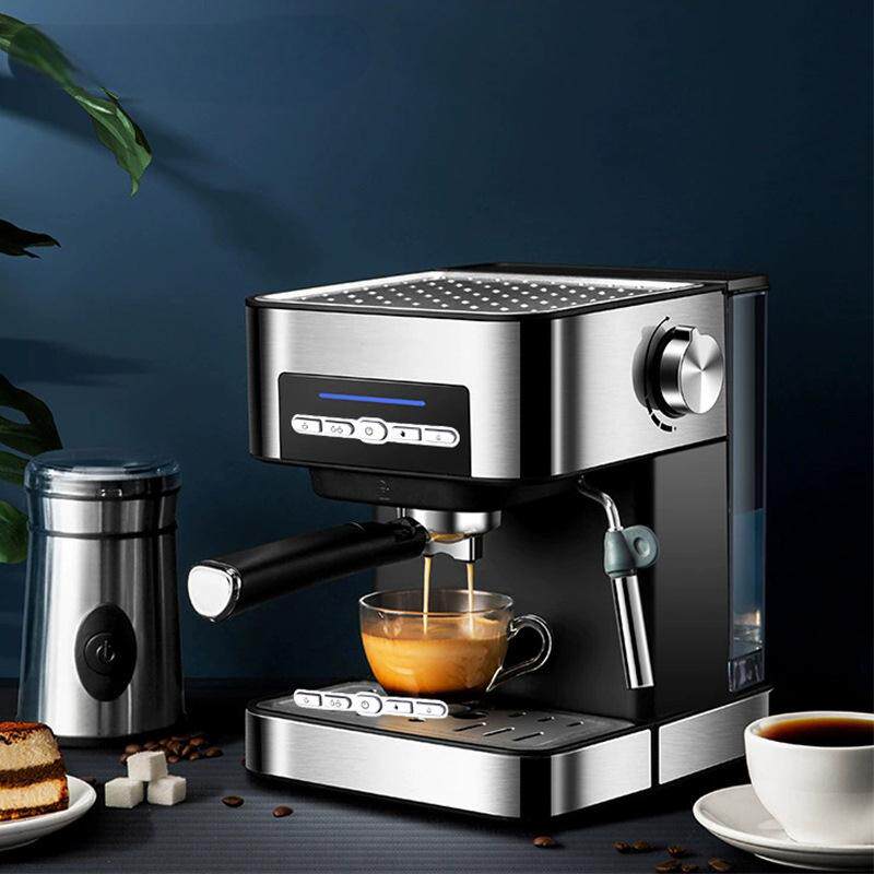 跨境意式咖啡机家用办公胶囊粉末两用ESPRESSO MAKER