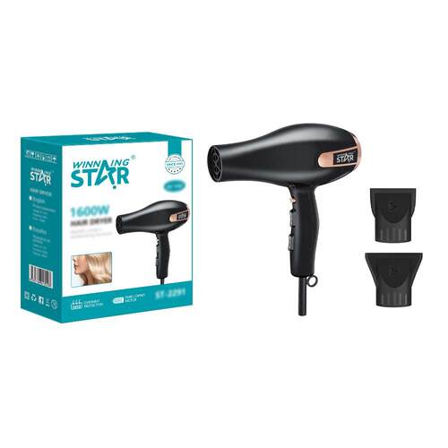 Winning Star跨境美规冷热风速干大功率防干烧吹风机Hair Dryer