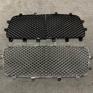 适用09-18款宾利飞驰Flying Spur前杠中网格删 左右中网黑色 电镀