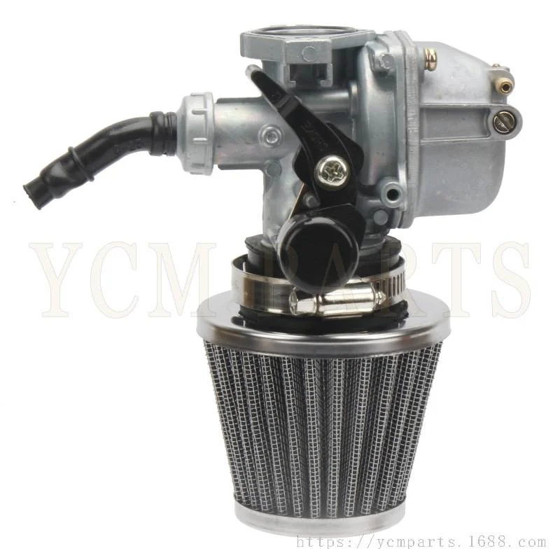 越野摩托车ATV沙滩车配件70CC 90CC 110CC PZ19化油器 空滤器组件