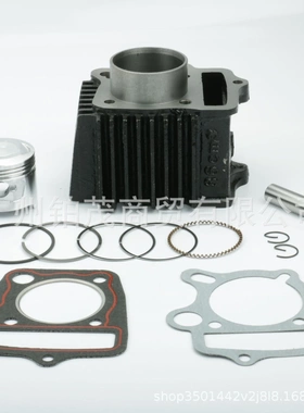 摩托车套缸DY C100 WAVE100C100EXGN5 100EX5JD100气缸缸头总成
