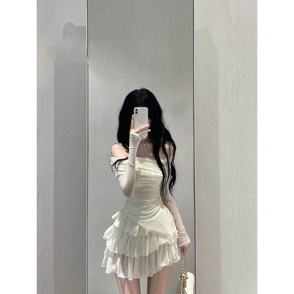 纯欲香肩露肩修身上衣蛋糕半身裙套装夏装热卖女一字肩辣妹,女装/女士精品,休闲运动套装,淘宝优惠券,粉丝福利购,淘宝优惠卷