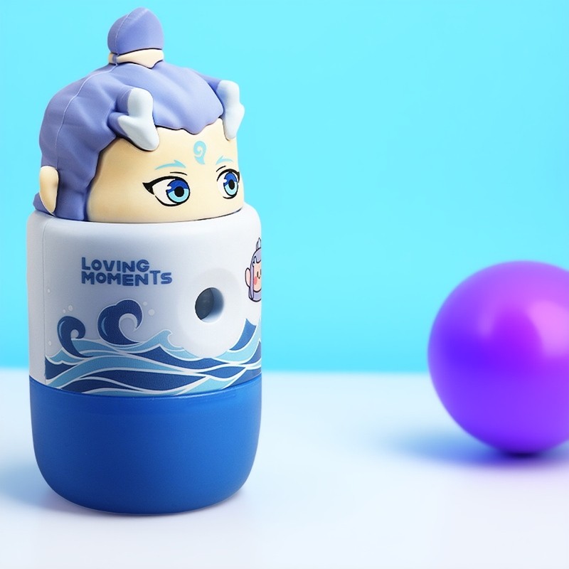 哪吒2魔童闹海立体3D卷笔刀手摇