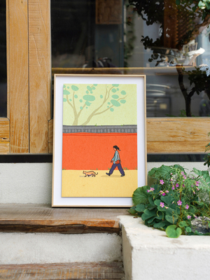 FanClub x 插画师【一点点】磁吸装饰挂画