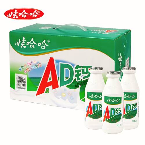 娃哈哈AD钙奶220g瓶装