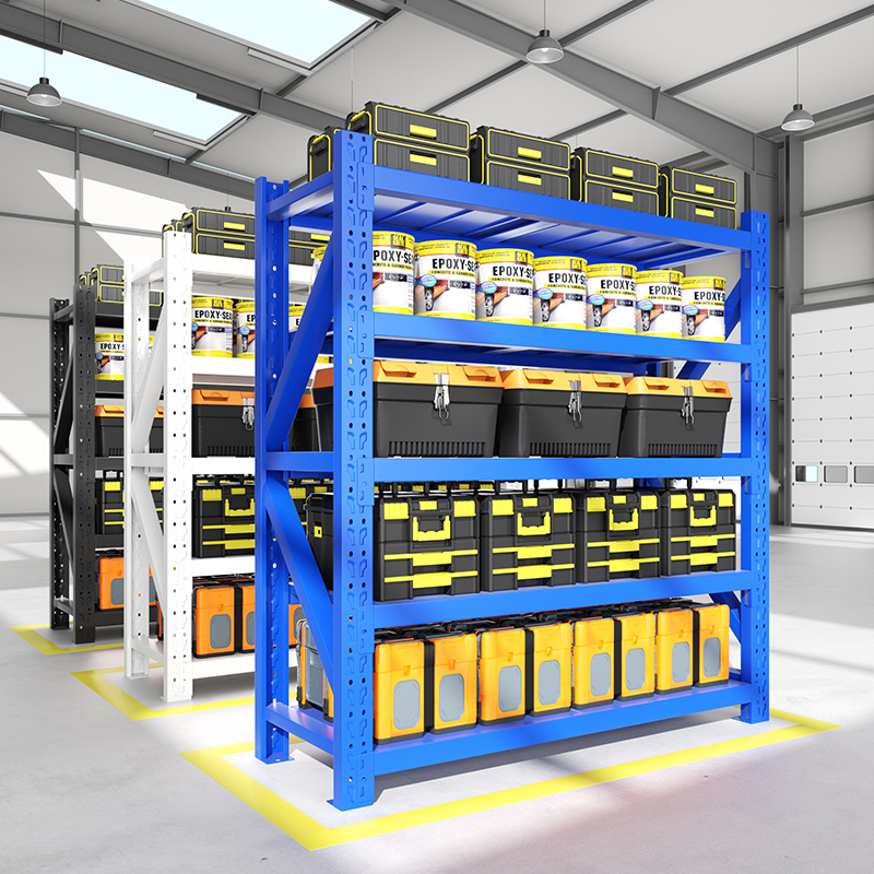 加厚仓储货架多层置物架仓库重型落地车库工具储物架超市收纳架子