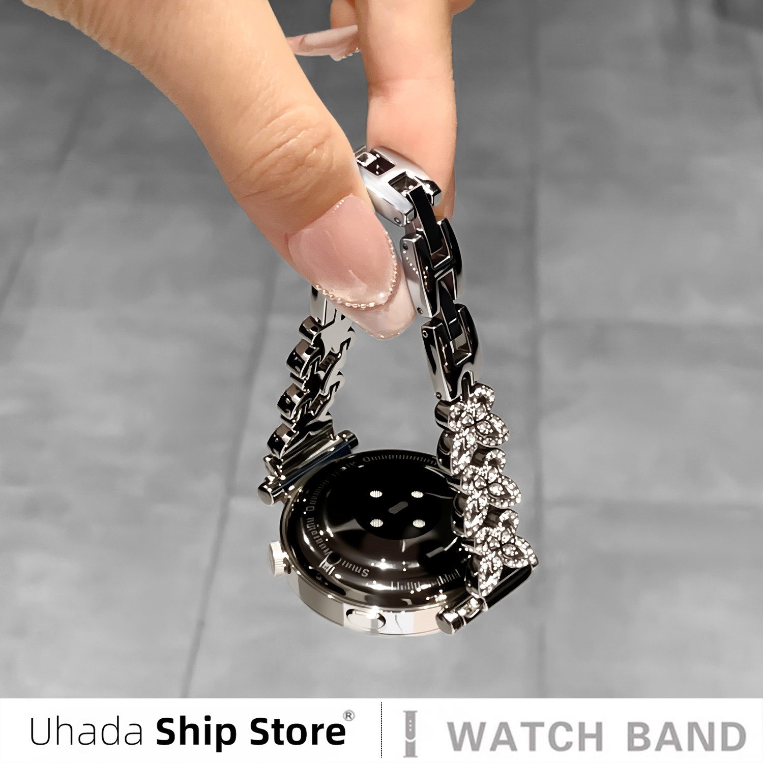 uhada适用华为gt6表带高级感华为手表表带金属幻影蝴蝶华为gt5表带创意小香风女华为gt4表带轻奢老钱风华为gt,智能设备,智能手表手环表带/腕带,淘宝优惠券,粉丝福利购,淘宝优惠卷