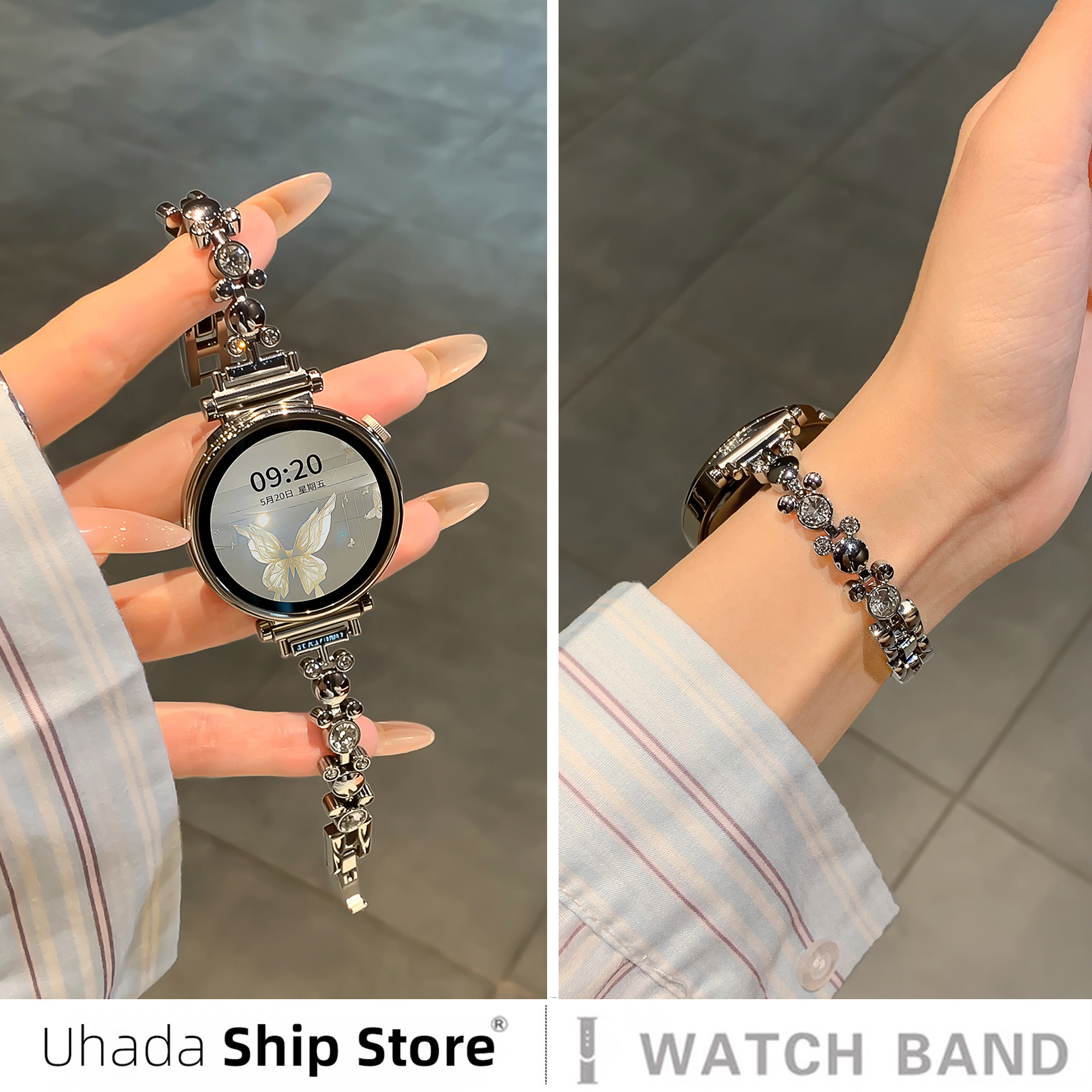 【可爱米奇】小香风表带情侣同款