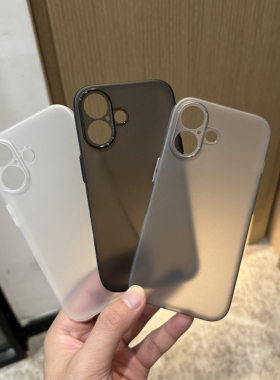 佳子秀轻薄冰雾适用iphone16pro手机壳简约15promax全包镜头苹果13软硅胶17pro保护套12透明14情侣15plus磨砂