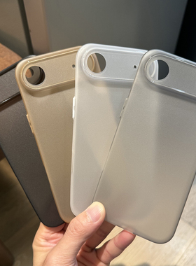 佳子秀轻薄软胶适用iphone17promax手机壳磨砂15pro苹果15保护套13散热17air透明14肤感16promax简约12透气11