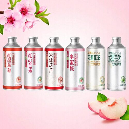金星精酿啤酒热销口味6罐装