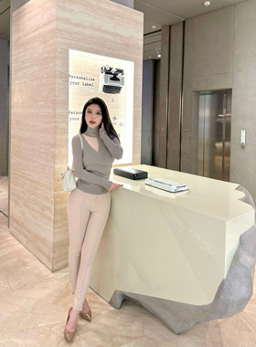 baipang 【现货清仓】【原268】春秋小脚九分裤