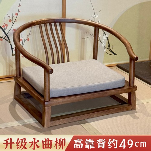 升级水曲柳，加高靠背榻榻米座椅