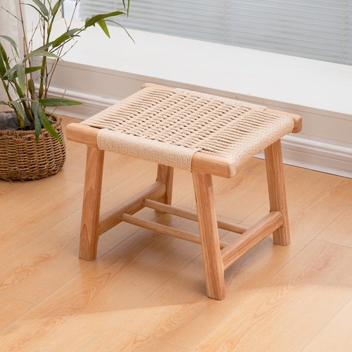 座高35CM编织矮凳矮茶凳