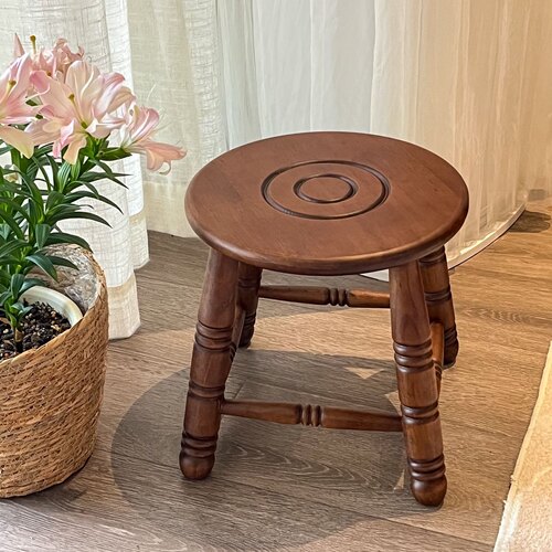 30cm高中古法式凳子矮凳换鞋凳