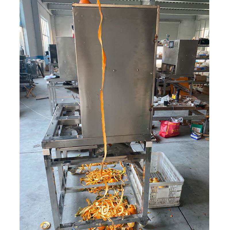 橙机子削皮备商台式两工位用去皮水果削皮设机全自动水果削皮机