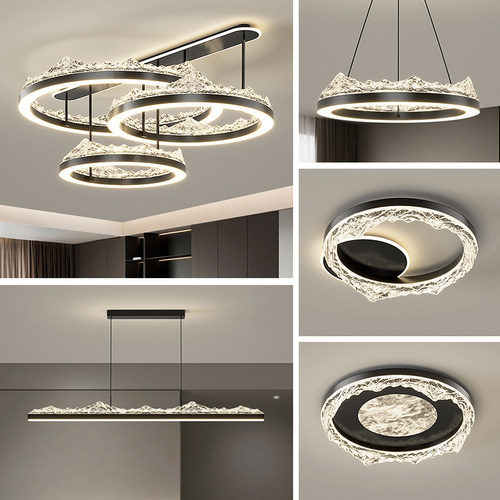 意式极简客厅吊灯2025新款