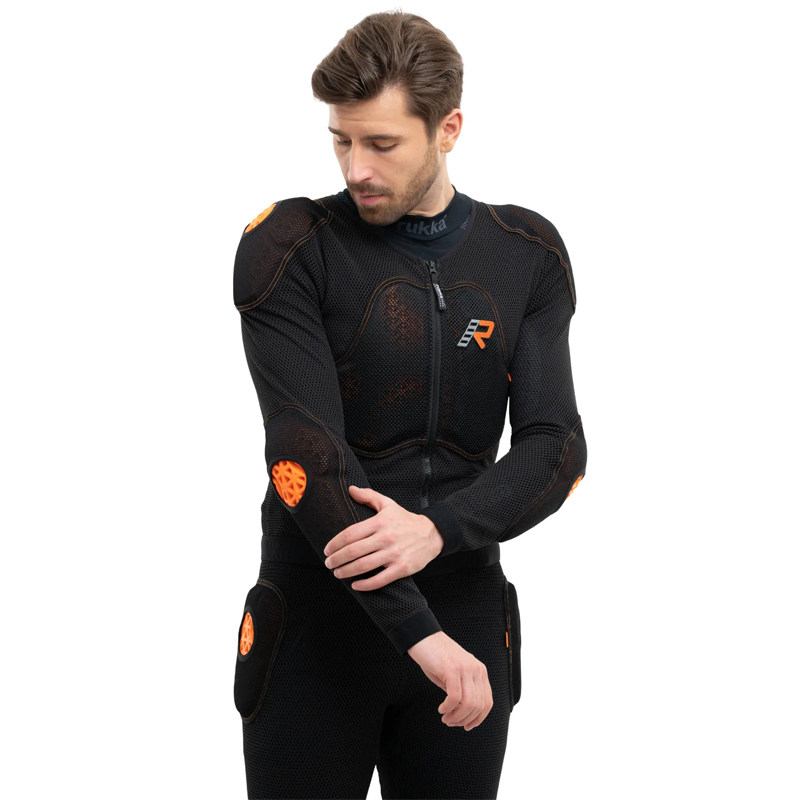 RUKKA卢卡摩托车夏季骑行服护甲衣男机车赛车服网眼透气防摔休闲