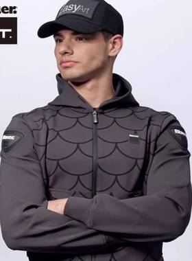 美国Blauer新款1.1PRO艺术系列限定版男款四季防摔防水锦鲤骑行服