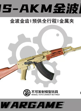 DS Akm全行程金属电动连发玩具步枪AK系列WARGAME发射器吃鸡模型