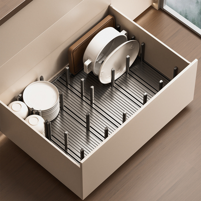 【专利升级】堆放抽屉内置收纳