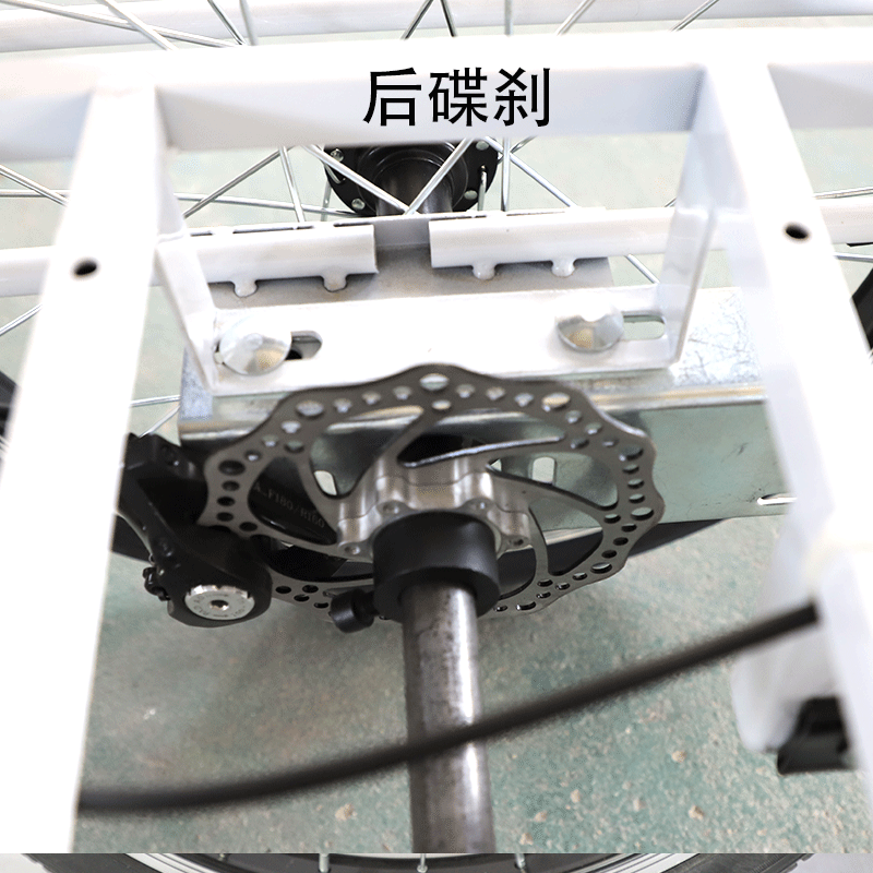 碟刹人力代步小型家用老年人锻炼助力车送父母休闲电动三轮车