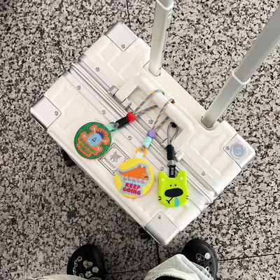 防丢显眼行李箱托运标识牌！！