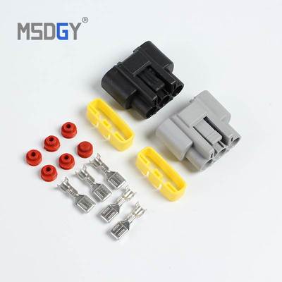 整流器配件 适用川崎 雅马哈 本田 北极星 插头 对插