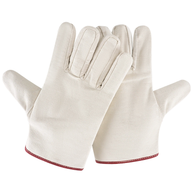 职安康双层斜纹耐磨加厚防护手套