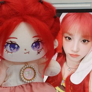 宋雨琦20cm高颜值棉花娃娃nagigi正版可爱玩偶Q版礼物宋雨琦周边