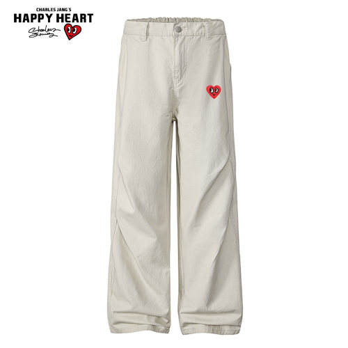CHARLES JANG'S HAPPY HEART/查尔斯桃心休闲裤户外