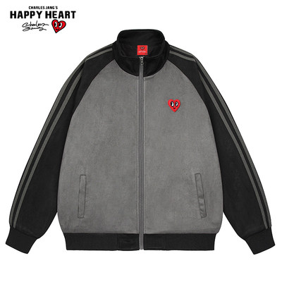 查尔斯桃心爱心休闲夹克
