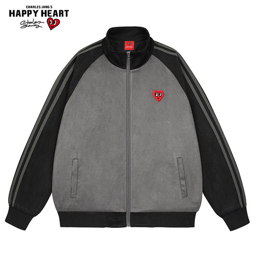 查尔斯桃心爱心休闲夹克