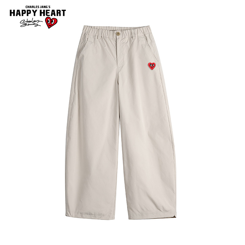 查尔斯桃心美式弯刀羽绒裤男女冬季宽松休闲百搭加厚保暖长裤子潮,男装,羽绒裤,淘宝优惠券,粉丝福利购,淘宝优惠卷