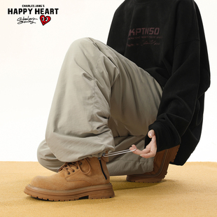 查尔斯桃心登山滑雪羽绒裤男女冬季东北零下40度防寒保暖休闲裤子