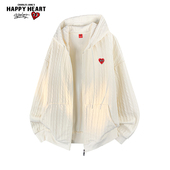 新款 卫衣男女春秋季 宽松休闲连帽外套情侣上衣 开衫 查尔斯桃心美式