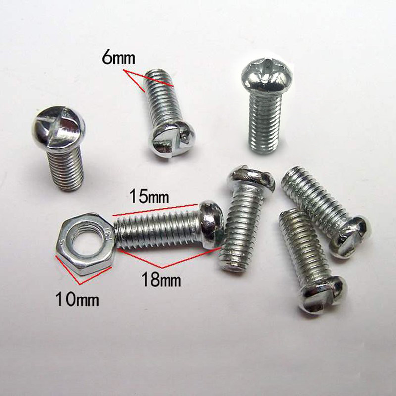 汽车牌牌照防拆螺丝防盗螺丝s型螺丝一包4颗