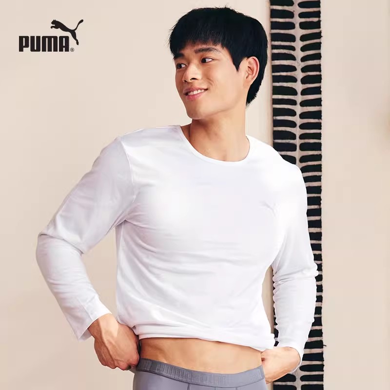 PUMA彪马长袖T恤纯棉2件男装内搭