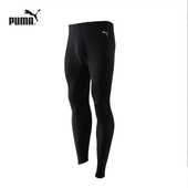保暖裤 子发热纤维吸湿排汗贴肤修身 打底长裤 PUMA彪马男士 1条装