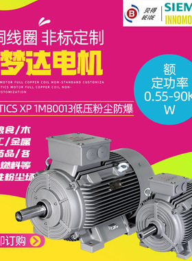 茵梦达电机1MB0013-2CA23-3AB4 1MT0013 粉尘防爆低压三相异步