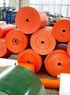 P白色橙色自动拖粪带便粪输送带 养鸡场鸡舍鸽舍C禽383类pvcV清粪