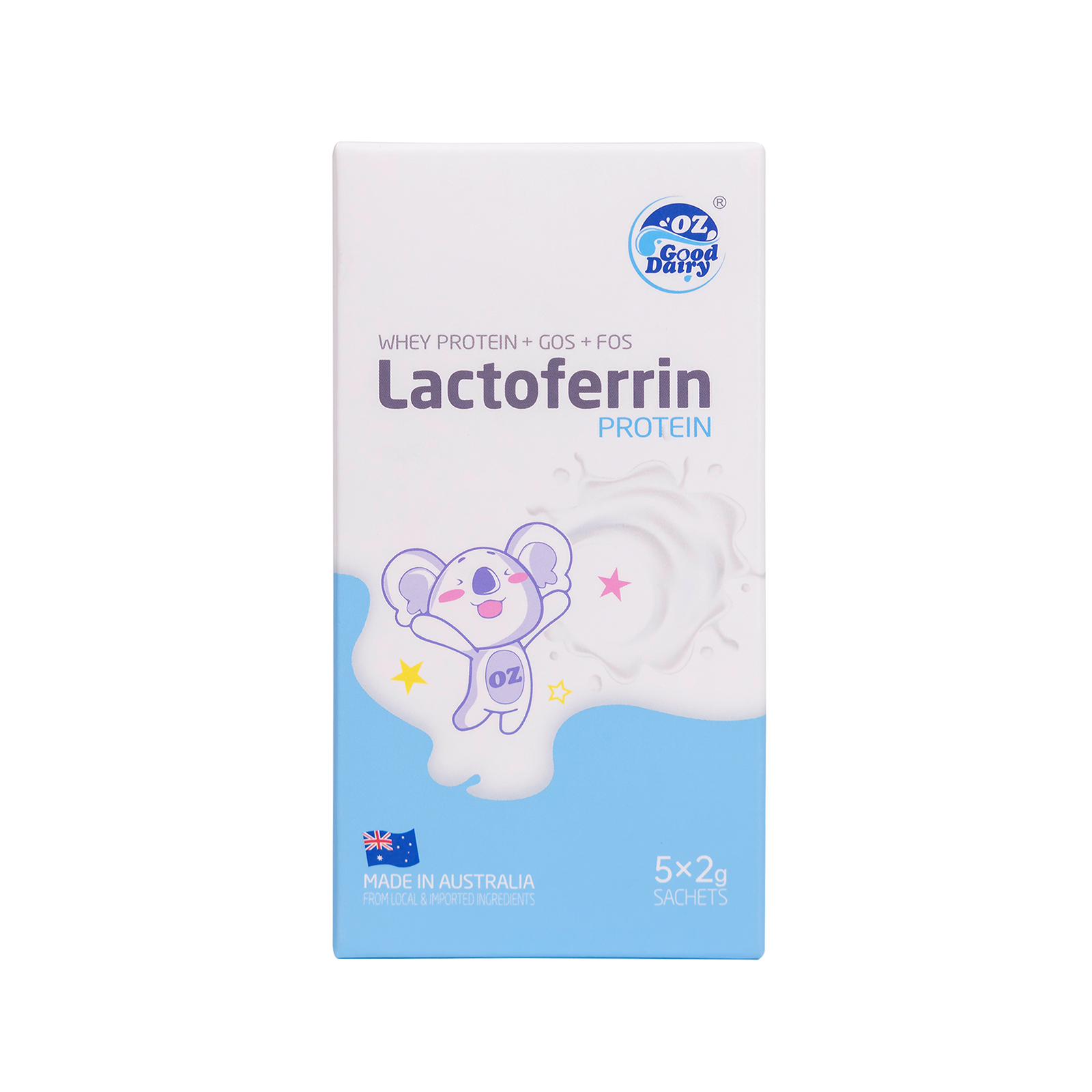 澳乐乳乳铁蛋白2G*5试用装