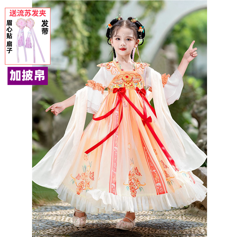 古装汉服曼妙莺魅女童夏季