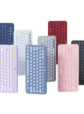 全新罗技K380无线键盘蓝牙轻音高颜值适用ipad苹果平板轻薄键盘