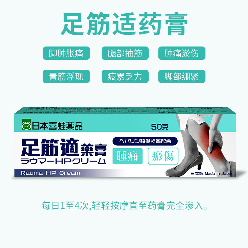 用于皮肤表面以舒缓发炎及肿痛