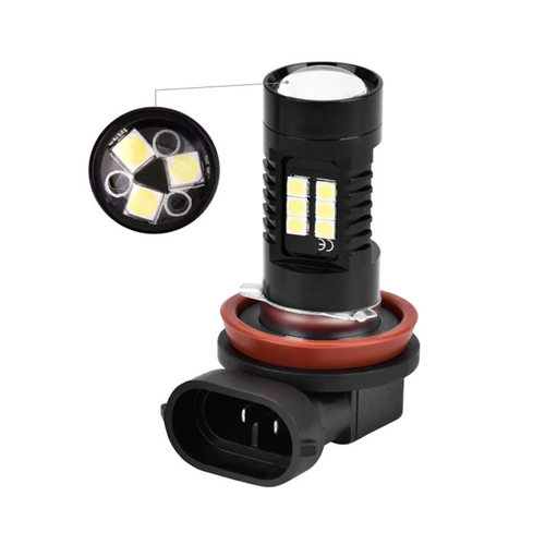 led雾灯 H8 H11 3030 21SMD 大功率防雾灯 高亮车灯泡21W