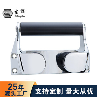 双轮导缆器316不锈钢铸造导缆孔船舶配件导览支架船用游艇五金