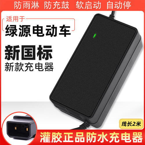 线路板注胶60V20AH72V2+2插孔